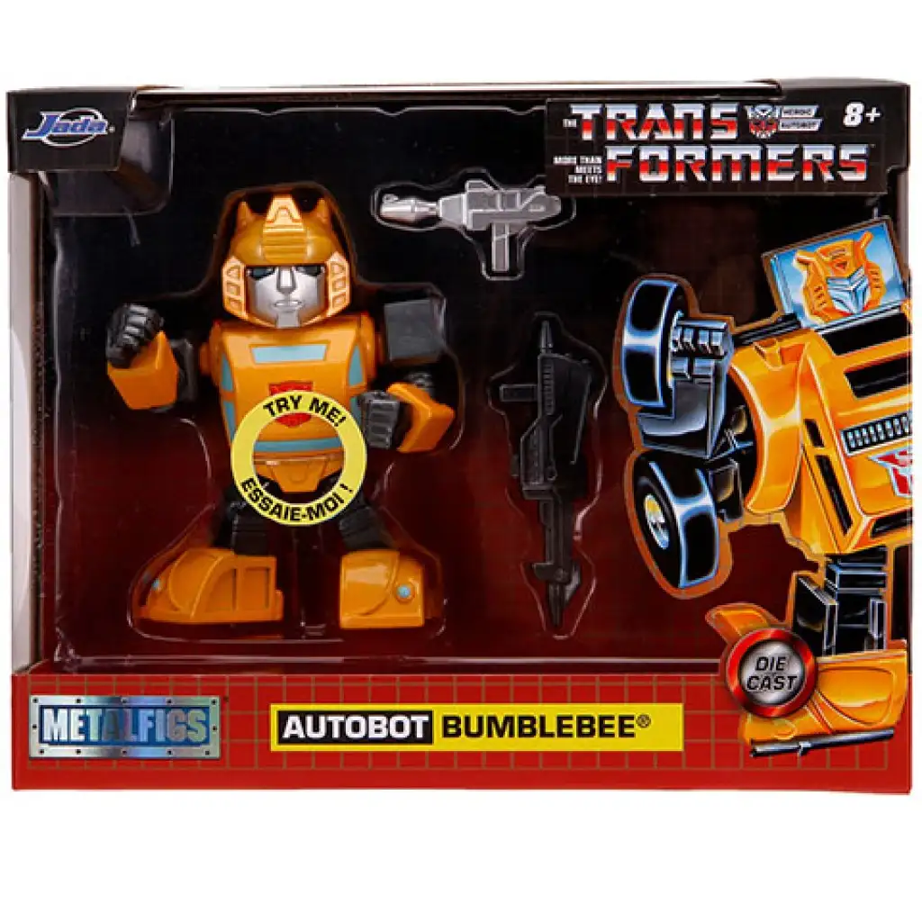 Transformers: Metalfigs Űrdongó figura fegyverekkel 10cm - Simba Toys kép 1