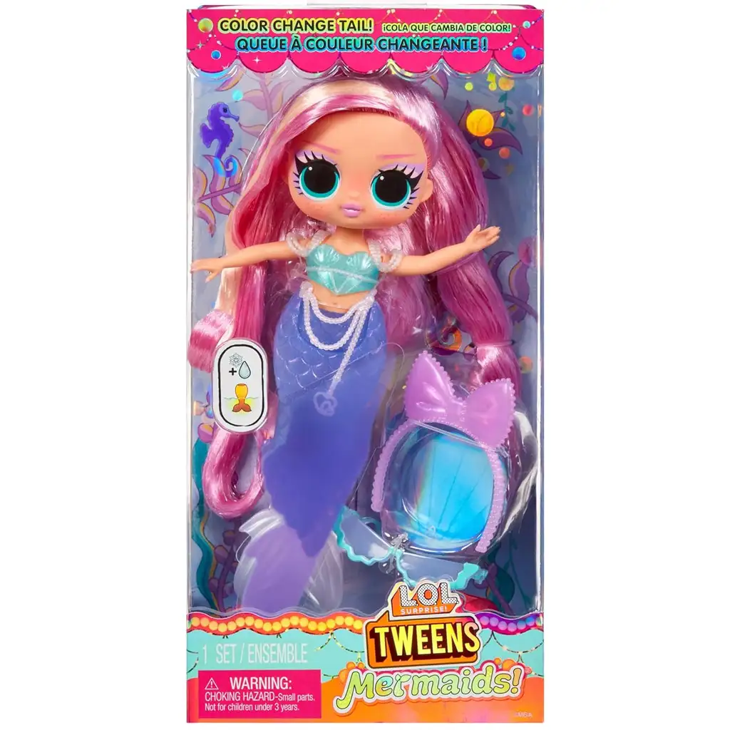 L.O.L. Surprise Tweens Lola Waves sellő baba kép 1