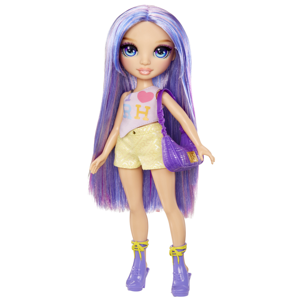Rainbow High: My Fashion Style Violet Willow divatbaba kiegészítőkkel kép 2