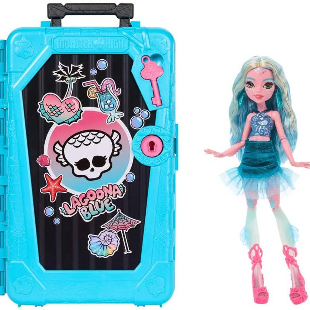 Monster High Szörnyen Jóbarátok titkai: Rémes utazás Lagoona Blue baba - Mattel kép 1