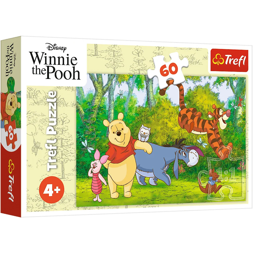 Micimackó és barátai 60db-os puzzle - Trefl kép 1