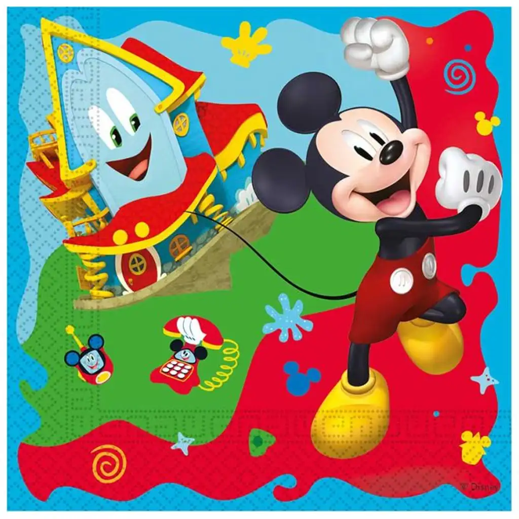 Mickey egér mintás 2 rétegű papírszalvéta 20db-os csomag kép 1