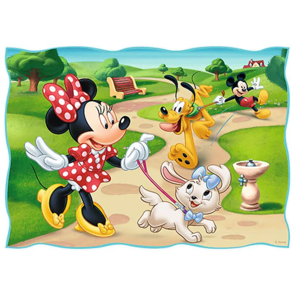 Mickey egér szép napja 4 az 1-ben puzzle - Trefl kép 2