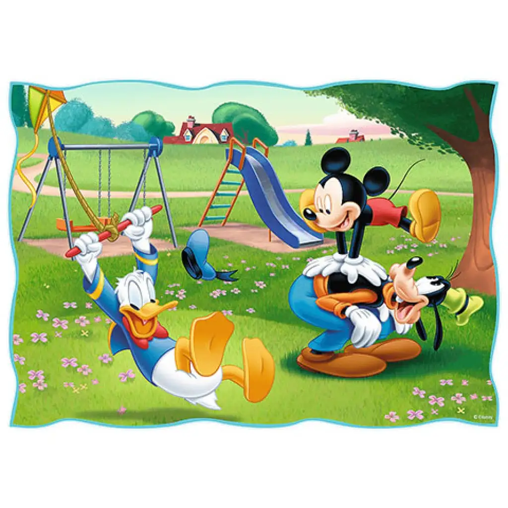 Mickey egér szép napja 4 az 1-ben puzzle - Trefl kép 3