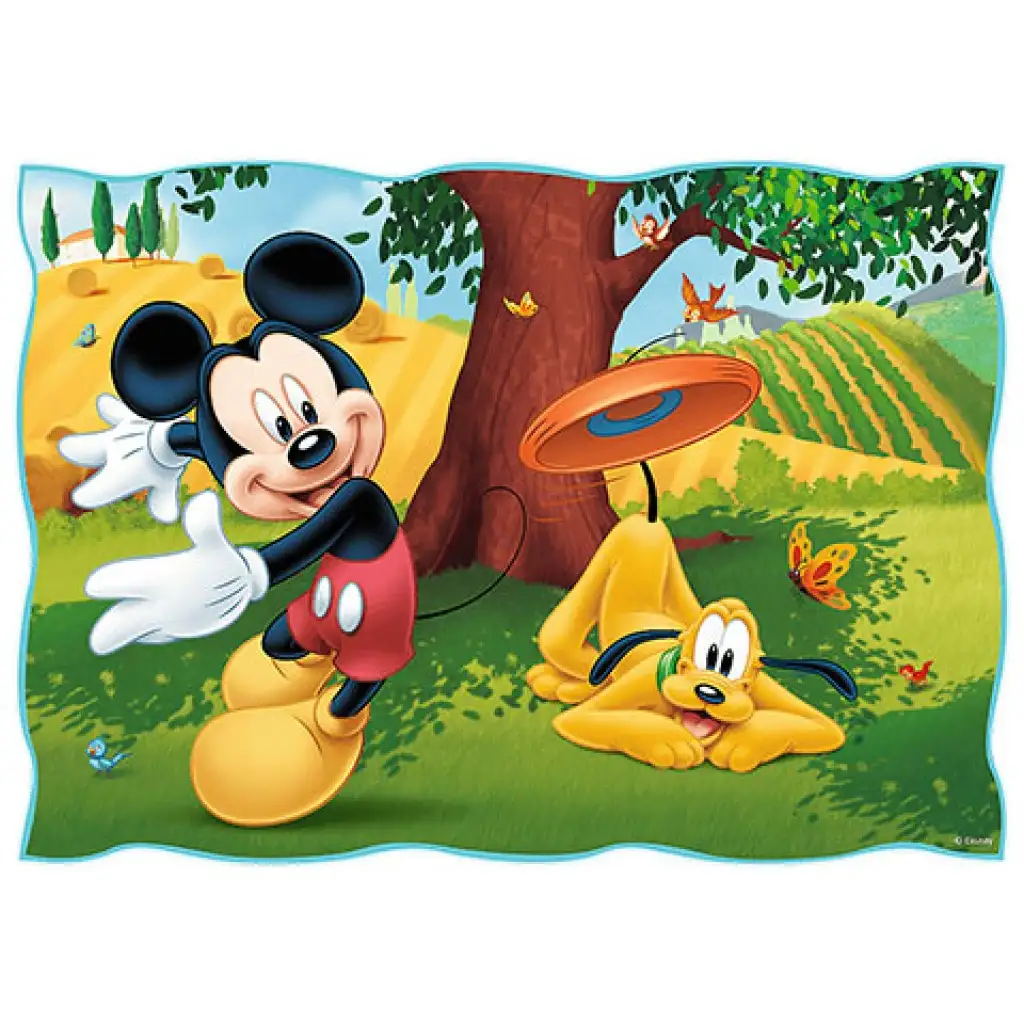 Mickey egér szép napja 4 az 1-ben puzzle - Trefl kép 5