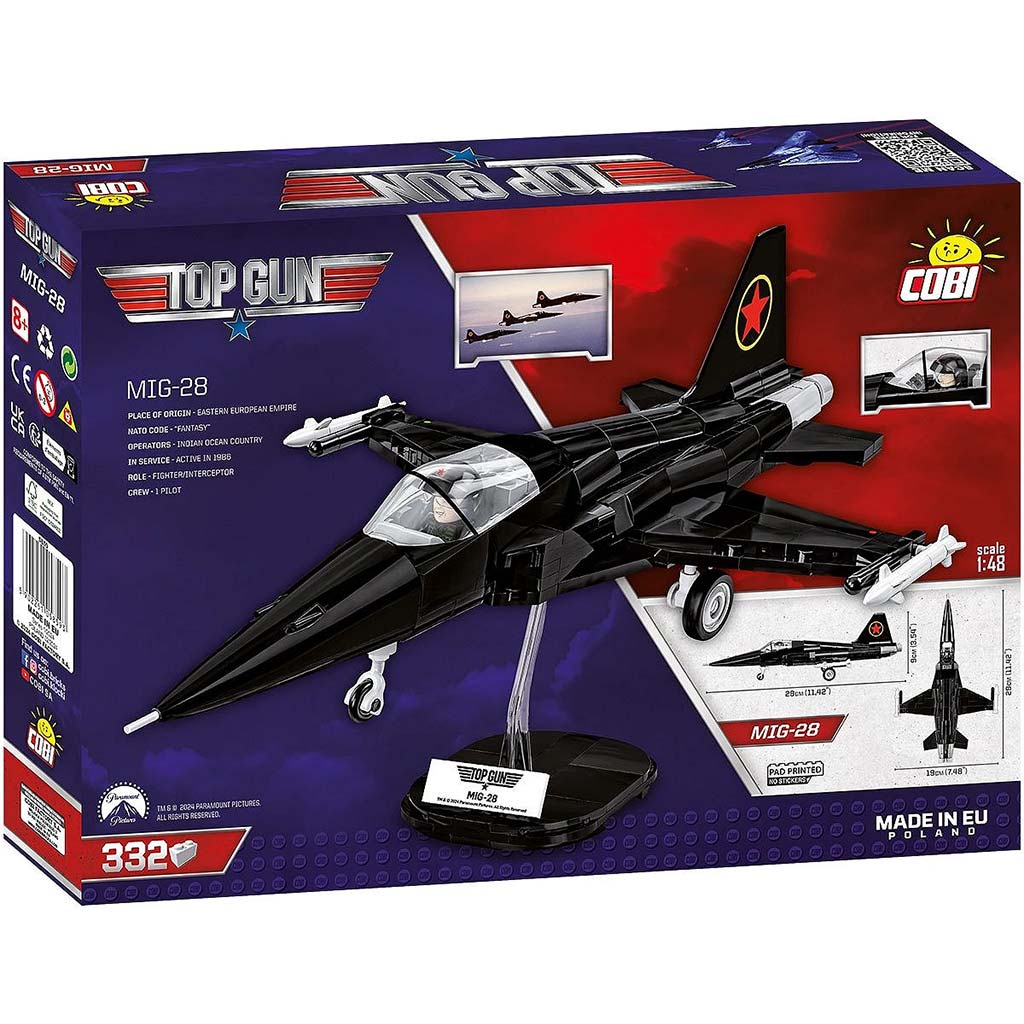 COBI: MiG-28 „TOP GUN” repülőgép építőjáték (5859) kép 7