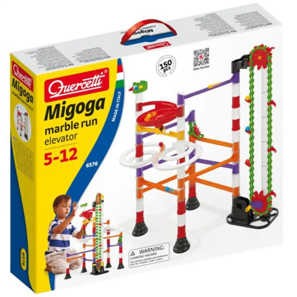 Quercetti: Migoga golyópálya lifttel 150db-os kép 1