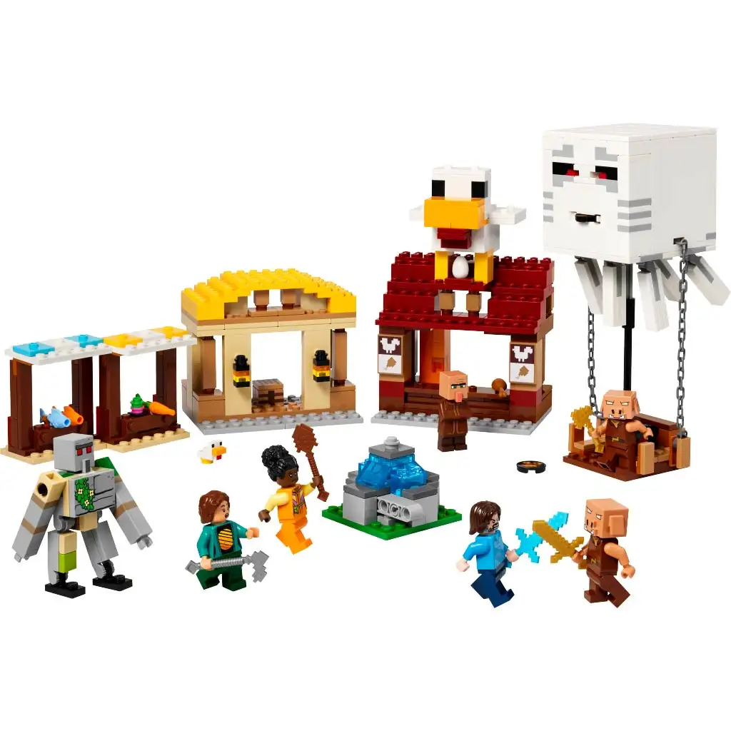 LEGO® Minecraft: A szellemléghajó és falutámadás (21273) kép 5