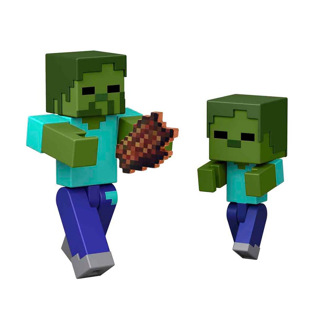Minecraft: Zombie Arrow Trap akciófigura - Mattel kép 2