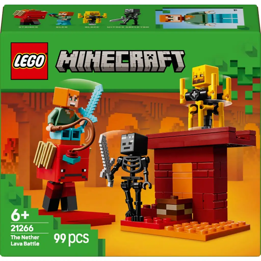LEGO® Minecraft: Csata az alvilági lávatónál (3299) kép 1