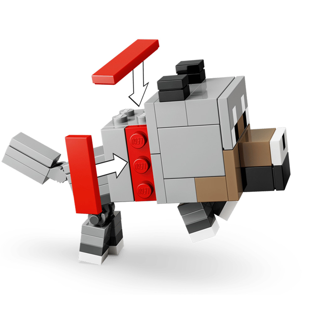 LEGO® Minecraft: Csirkezsoké, támadás a sivatagban (21592) kép 7