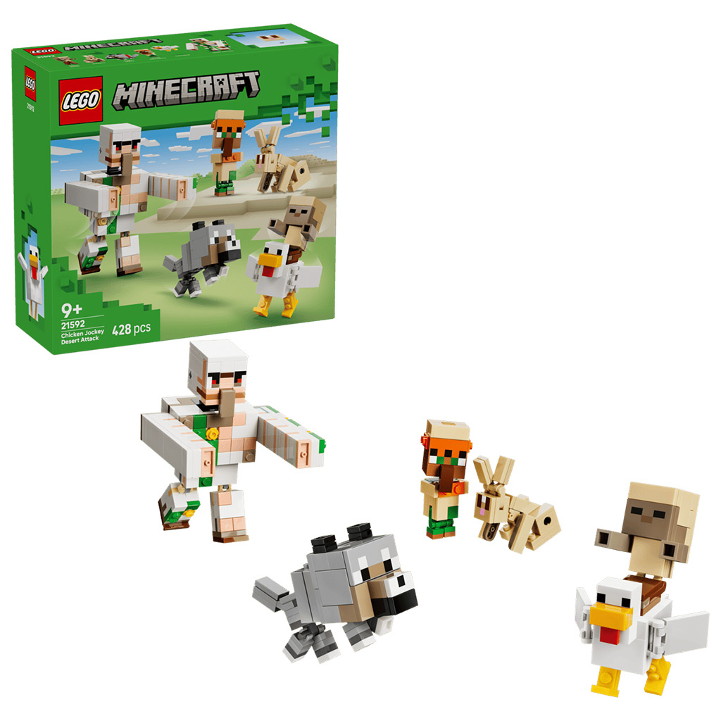 LEGO® Minecraft: Csirkezsoké, támadás a sivatagban (21592) kép 1
