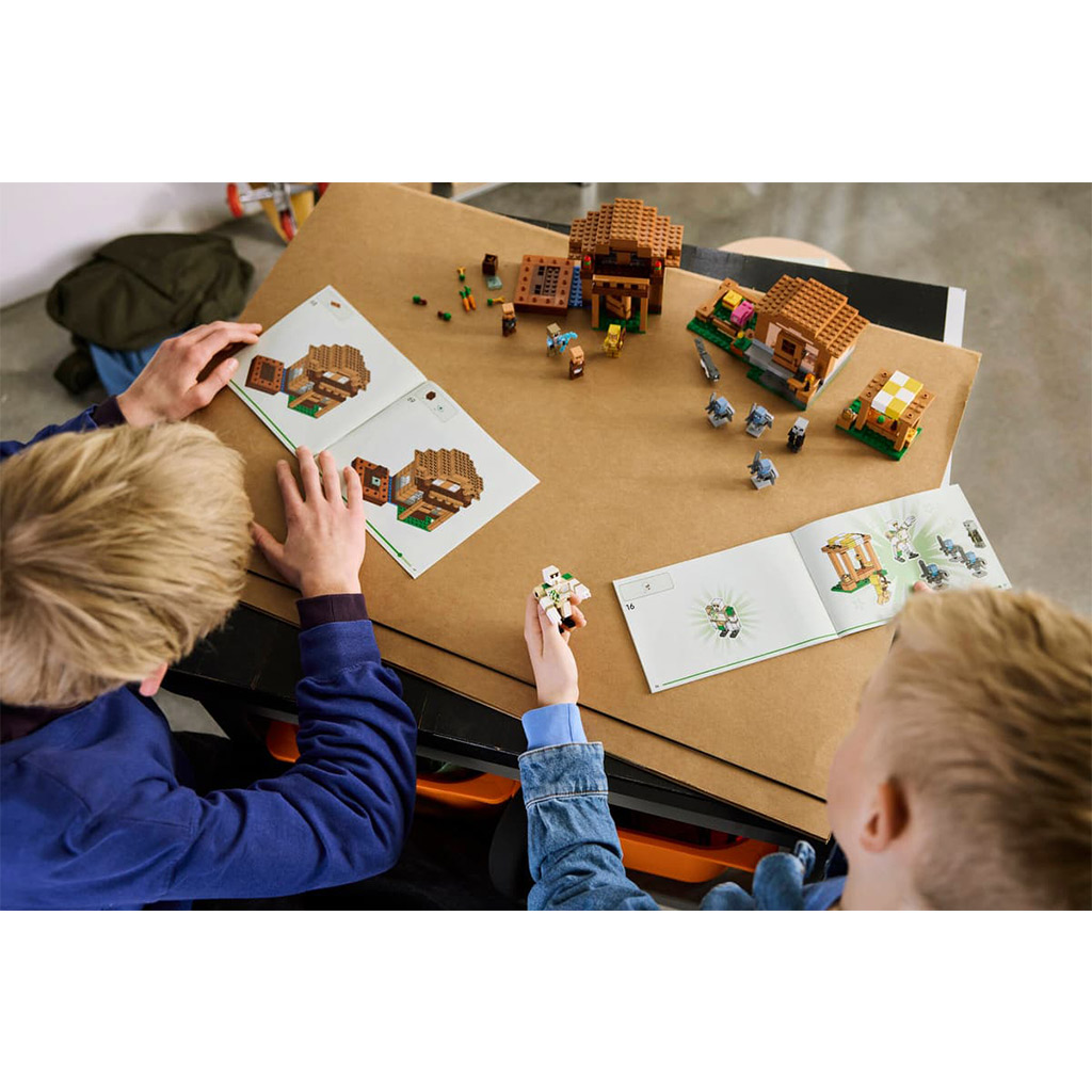 LEGO® Minecraft: Idézőtámadás a faluban (21596) kép 11