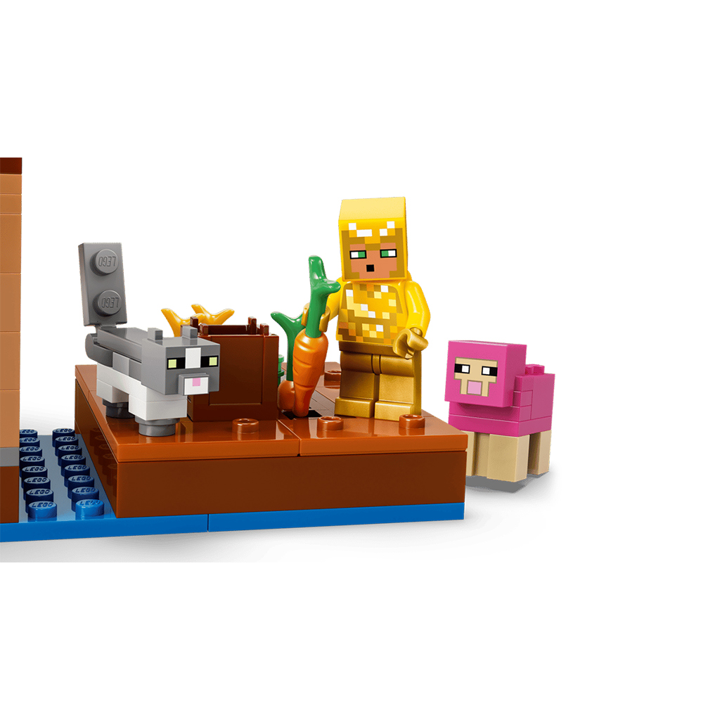 LEGO® Minecraft: Idézőtámadás a faluban (21596) kép 6