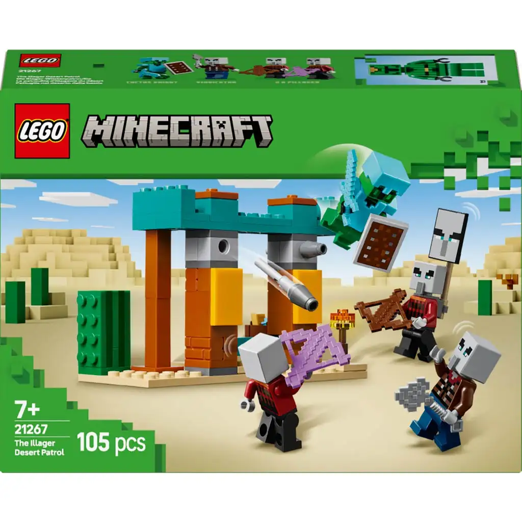 LEGO® Minecraft: Illagerek őrjárata a sivatagban (21267) kép 1