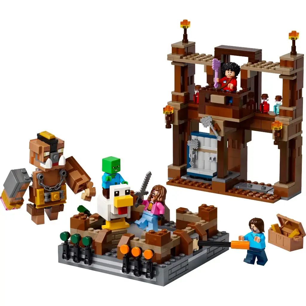 LEGO® Minecraft: Küzdőtér az erdei háznál (21272) kép 5