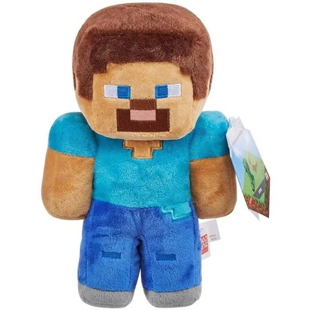 Minecraft: Steve plüss figura - Mattel kép 1
