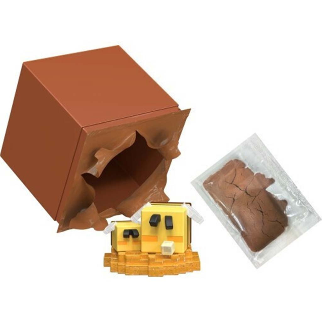Minecraft Reveal minifigura tárolóban - Pipacs - Mattel kép 4