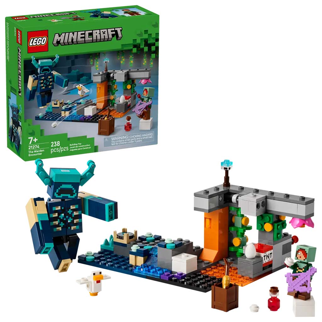 LEGO® Minecraft: Találkozás az Őrzővel (21274) kép 1