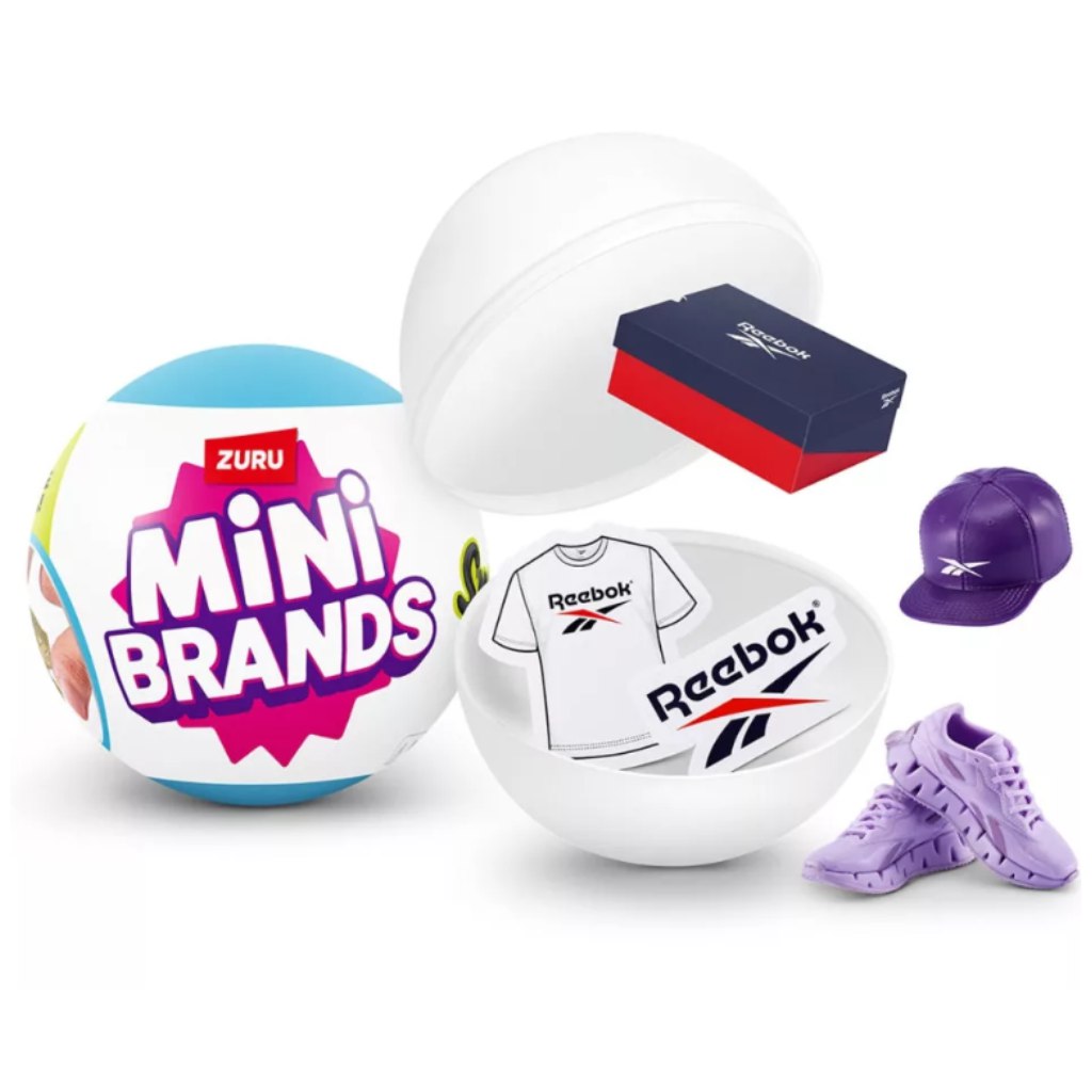Mini Brands Sneakers meglepetés mini cipők játékszett több változatban kép 1