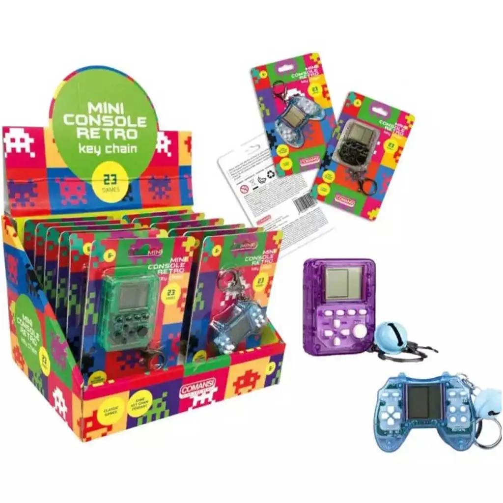 Mini retro játékkonzol többféle változatban - Comansi kép 1