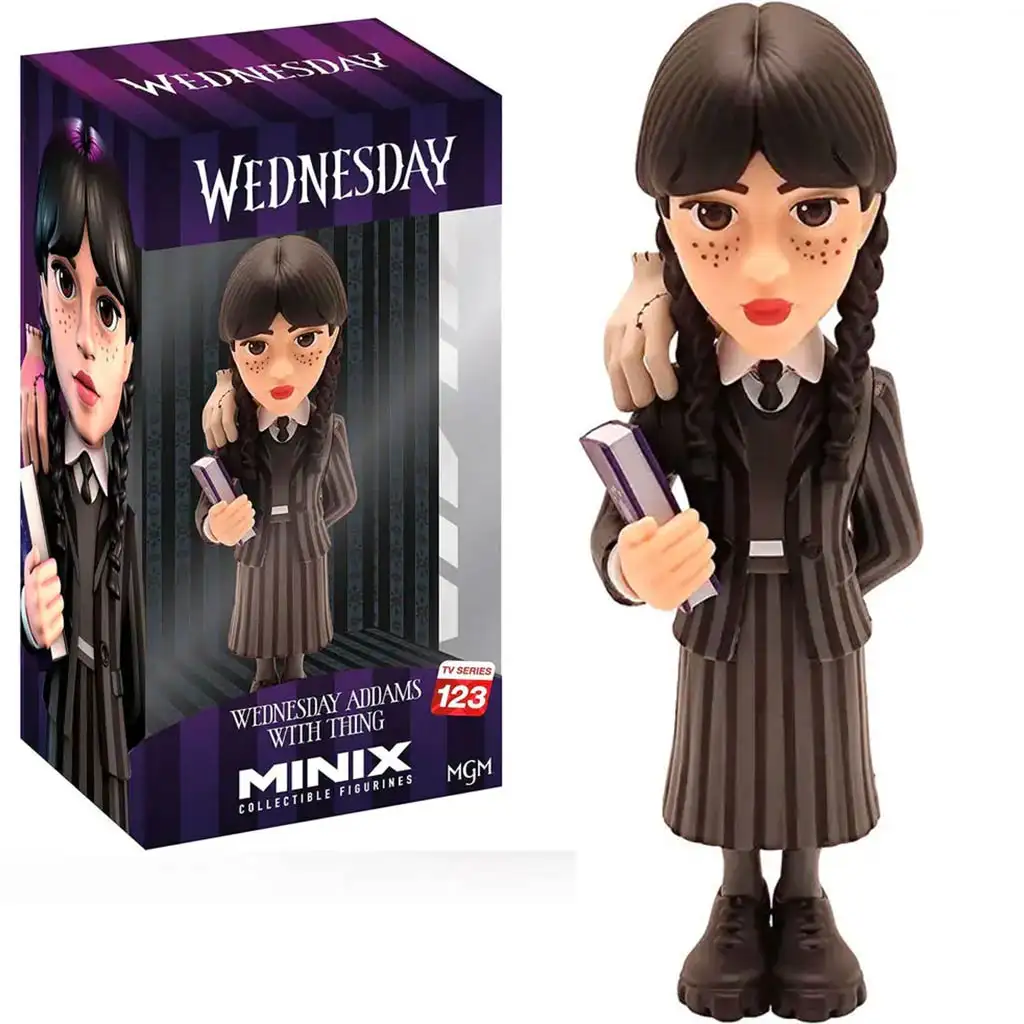 MINIX - Wednesday Adams izével prémium karakter figura 12cm kép 1