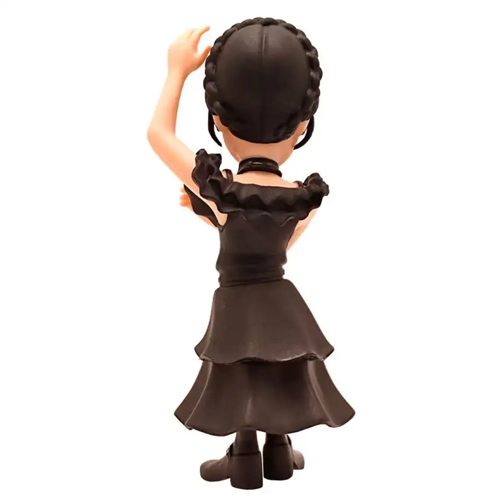 MINIX - Wednesday Adams prémium karakter figura báli ruhában 12cm kép 3