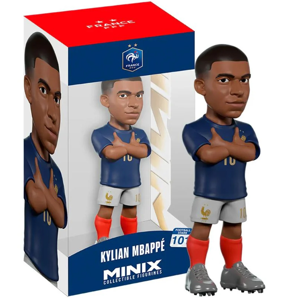 Minix: Franciaország - World Cup Kylian Mbappé focista akció figura 12cm kép 1