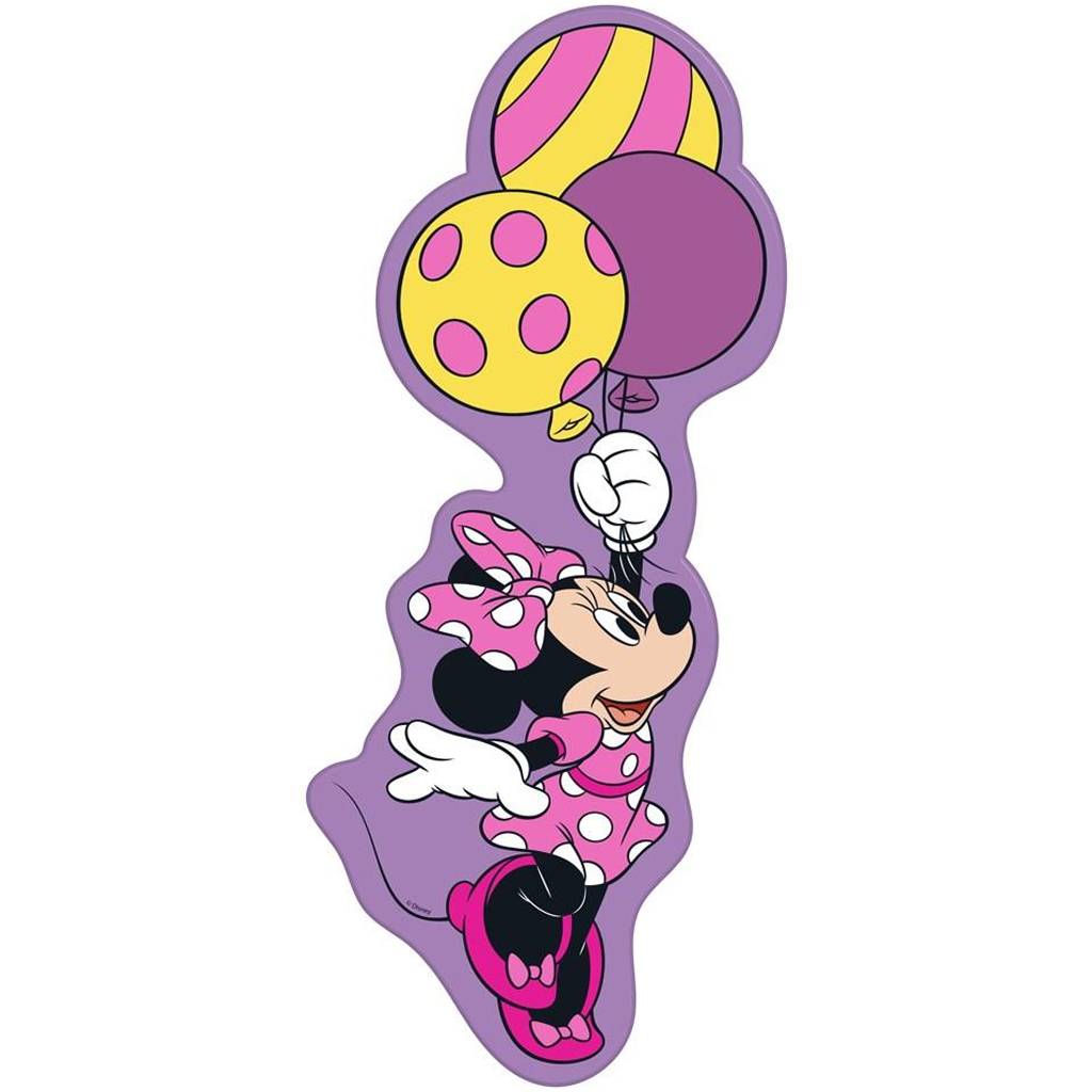 Luna: Minnie egér 2 oldalas 54db-os színezhető padló puzzle kép 2