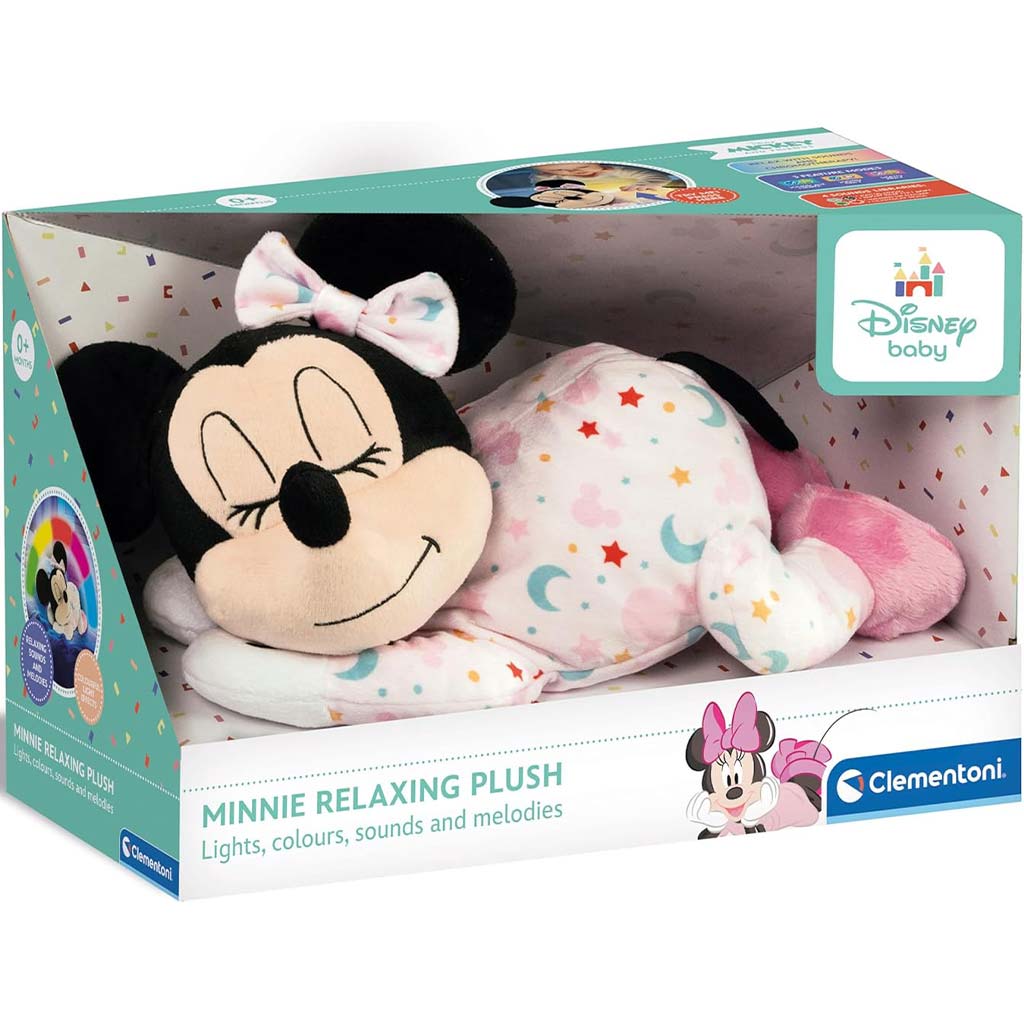 Minnie egér alvó interaktív plüssfigura - Clementoni kép 1