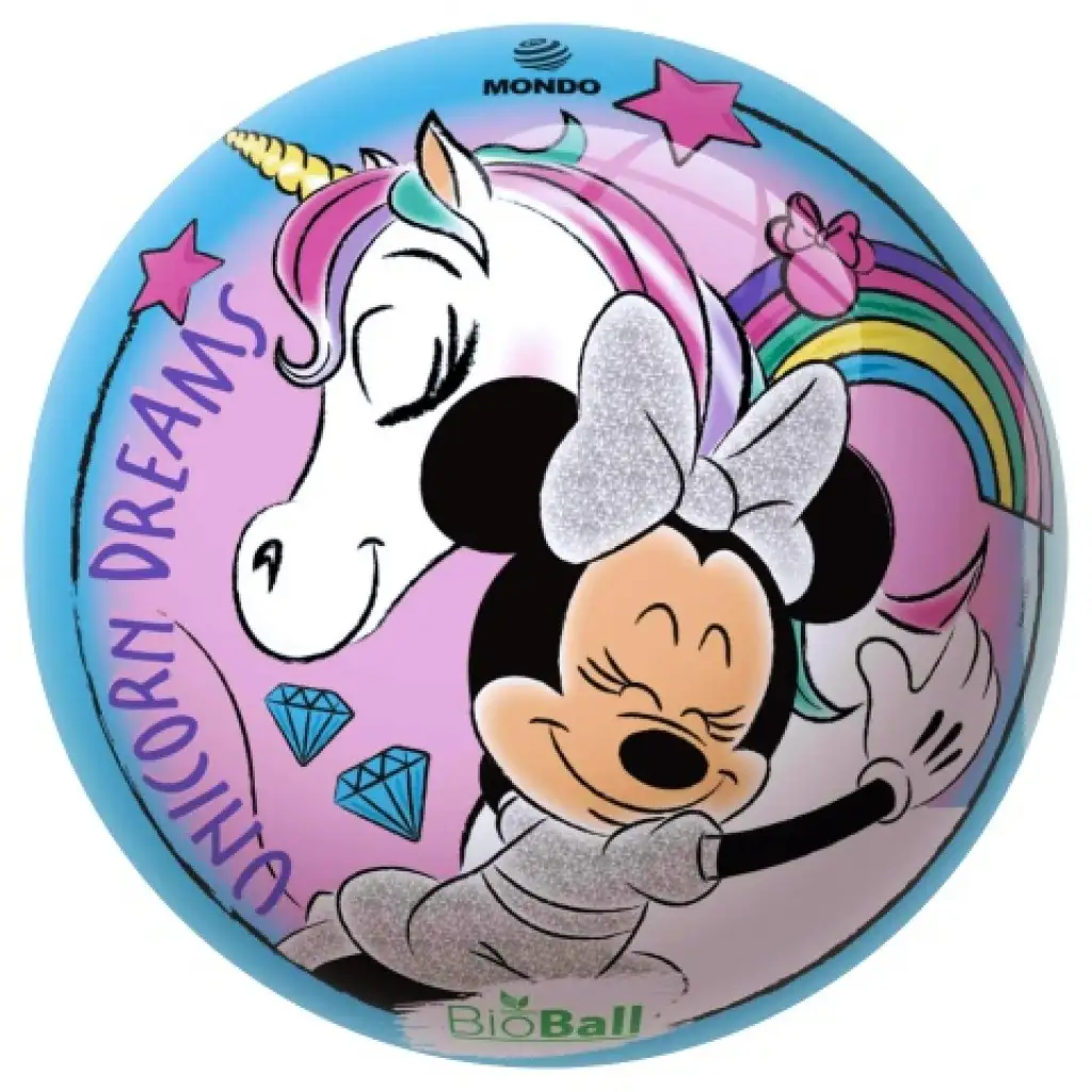 Minnie Egér BioBall gumilabda 23cm kép 3