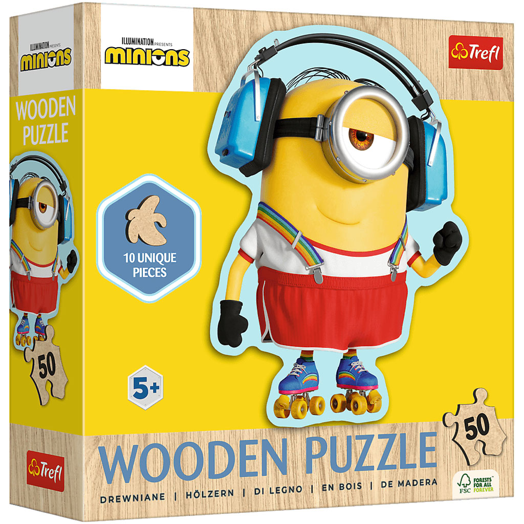Minyonok 50db-os fa puzzle - Trefl kép 1