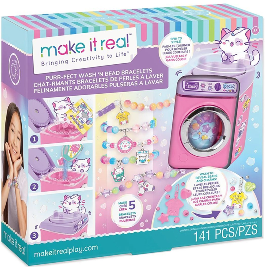 Make It Real: Színes Gyöngymosógép karkötőkészítő kép 1