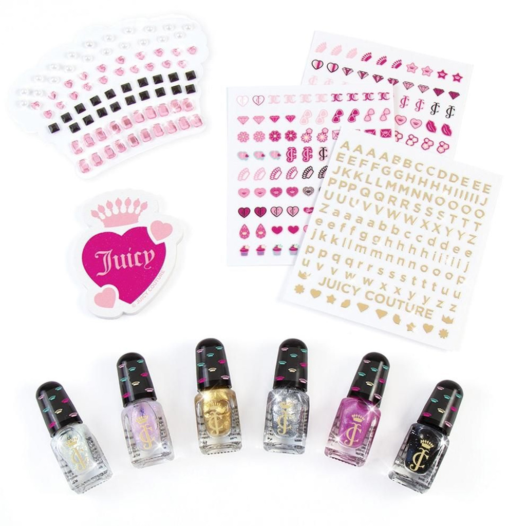 Make It Real: Juicy Couture szikrázó körmök manikűr szett kép 2