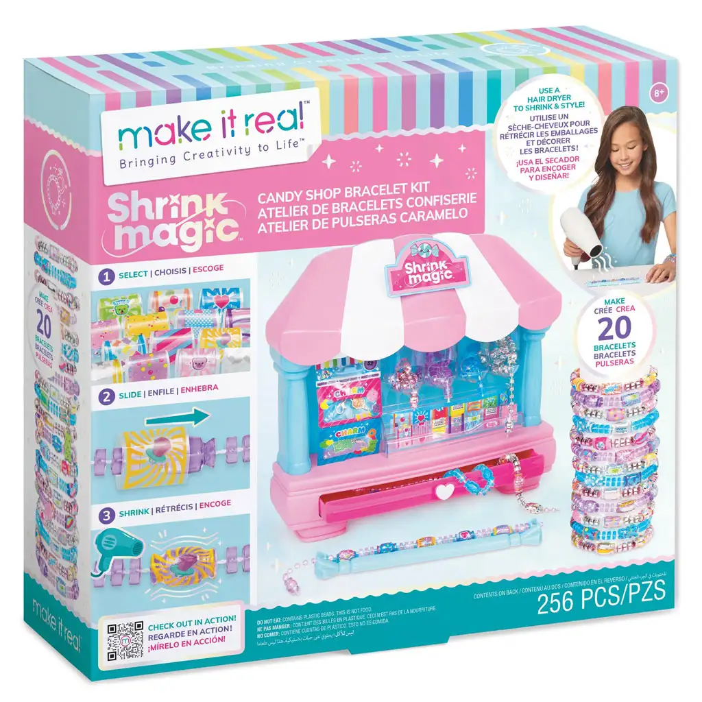 Make It Real: Süthető cukorkás karkötő készítő kreatív szett kép 1
