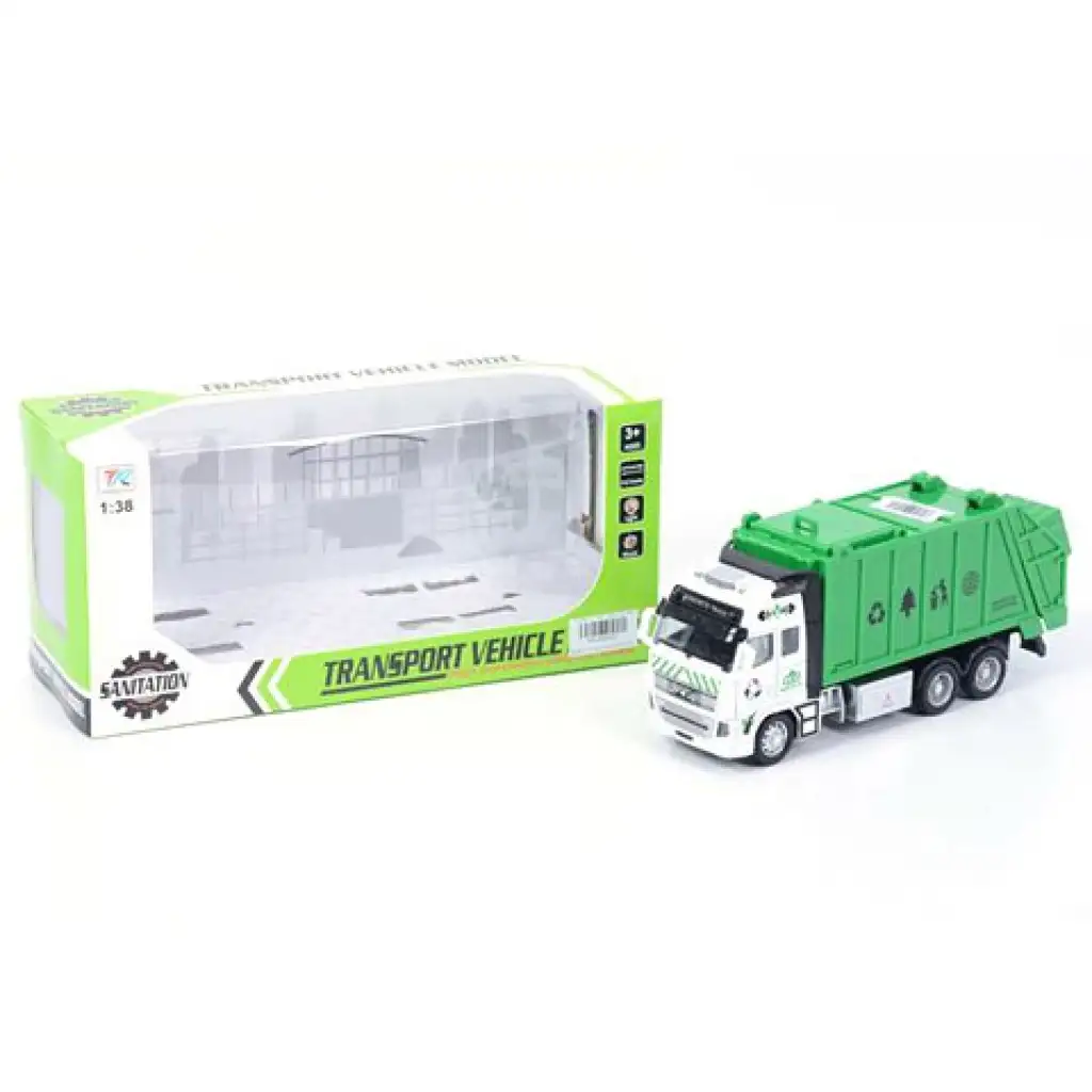 Szelektív hulladékgyűjtő kamion fénnyel és hanggal 1/38 kép 1