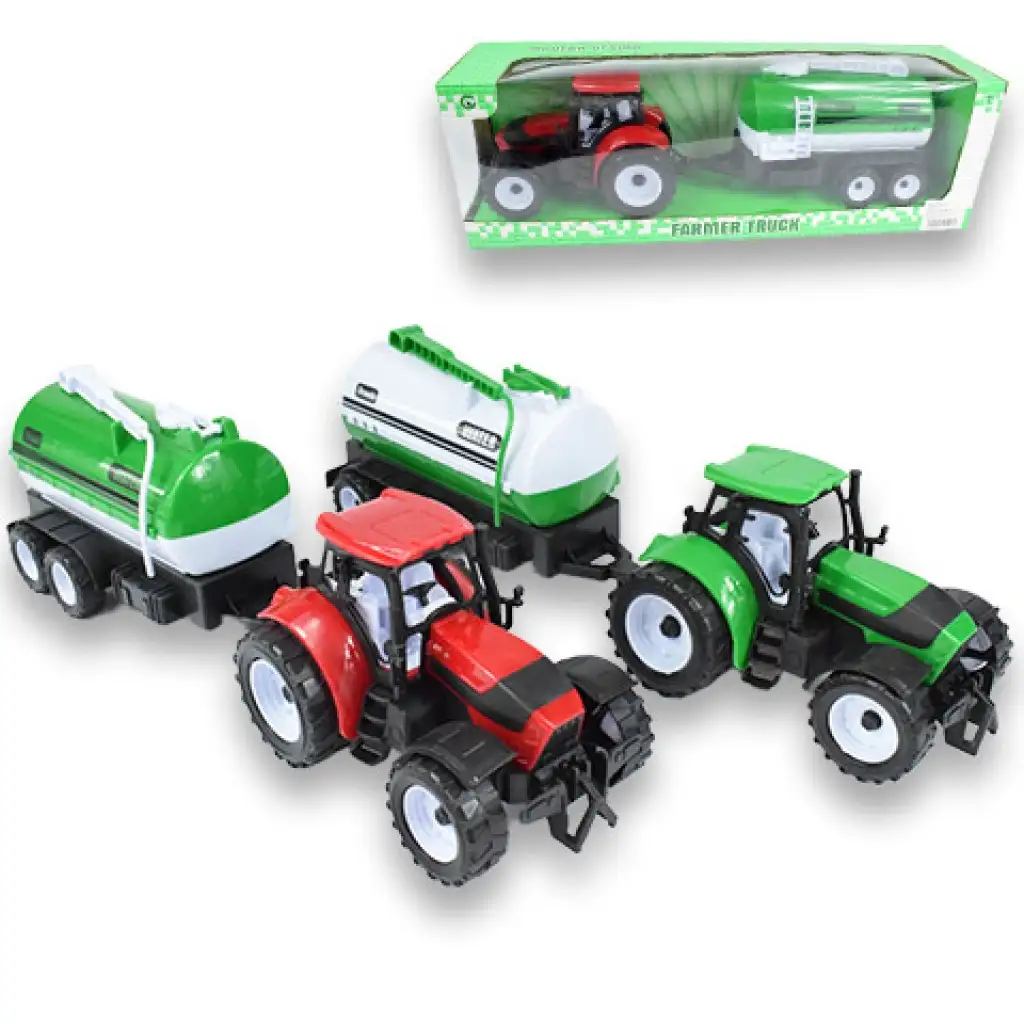 Farmer Truck: Locsoló traktor kétféle változatban 37cm kép 1