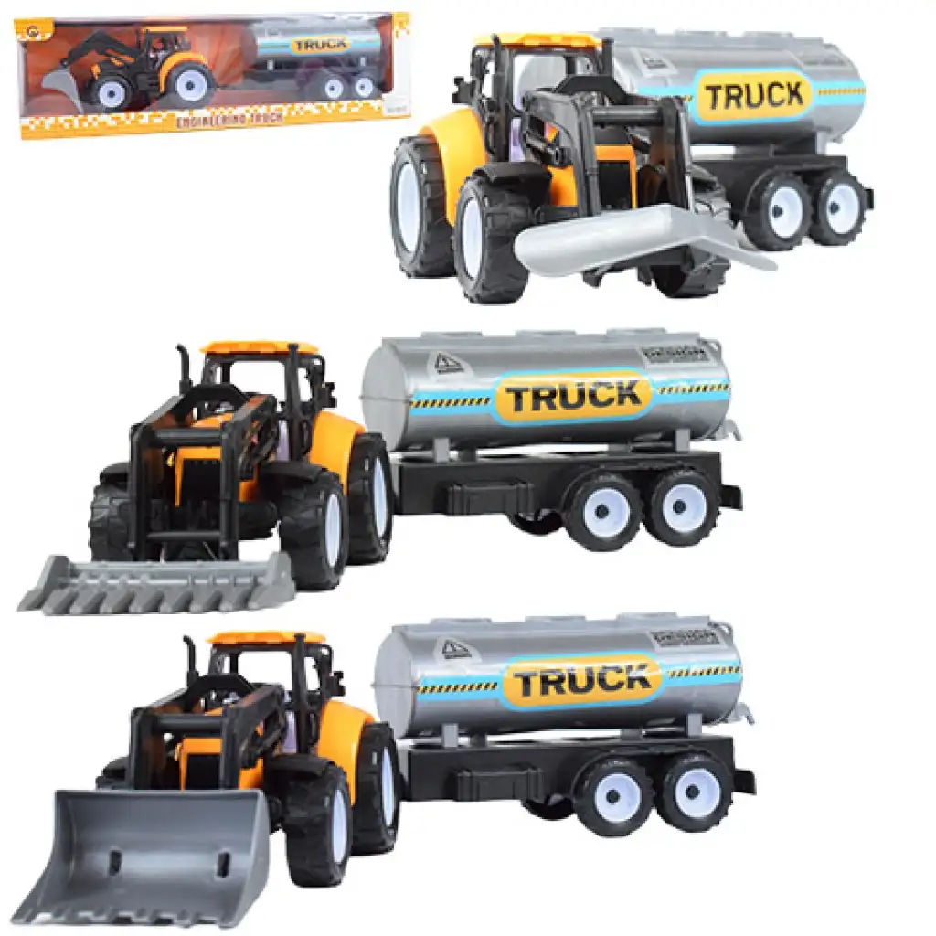 Engineering Truck: Tartályos traktor többféle változatban 46cm kép 1