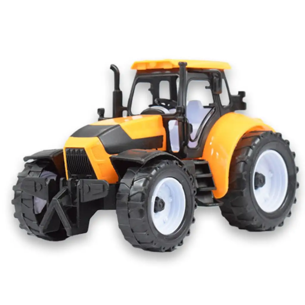 Farmer Truck: Mezőgazdasági traktor többféle színben 18x11cm kép 4