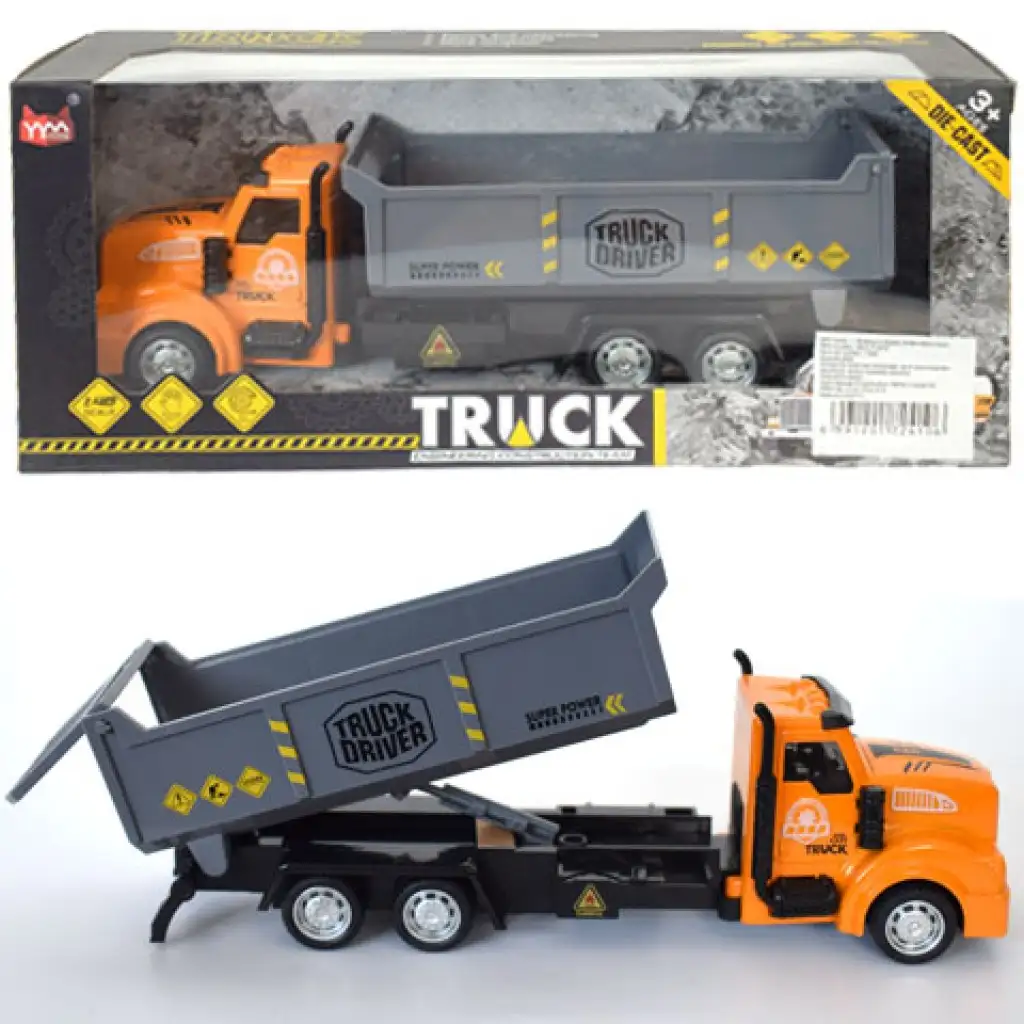 Billenőplatós kamion hátrahúzós meghajtással 1/48 kép 1