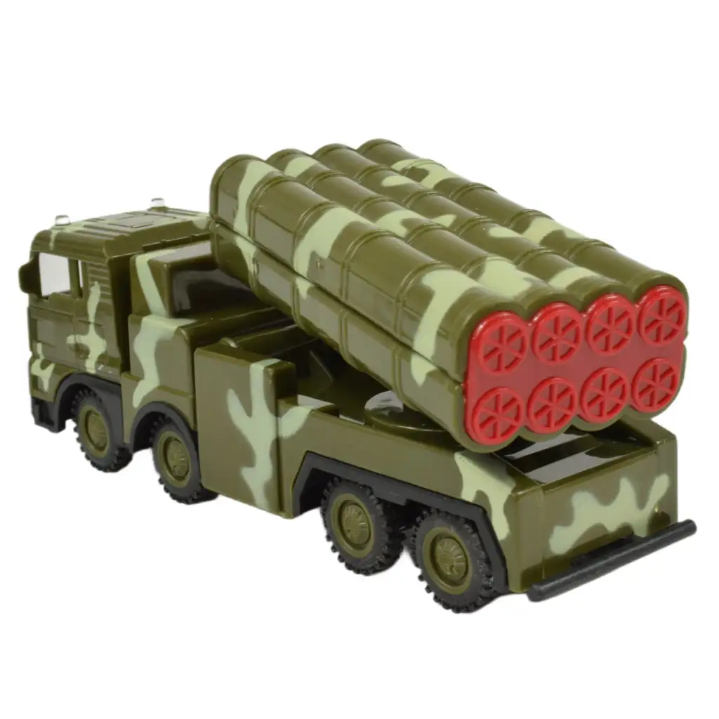 Military Force: Terepmintás rakétavető katonai teherautó 16cm kép 3