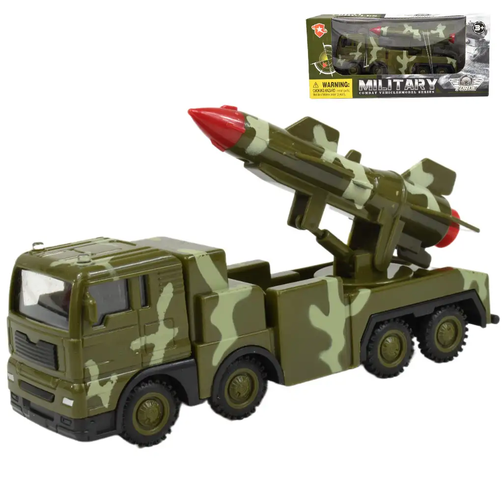Military Force: Katonai terepmintás teherautó rakétával 16cm kép 1