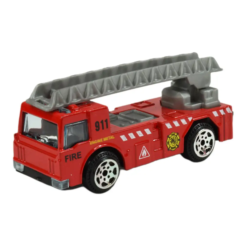 Fire Truck: Tűzoltósági jármű játékszett kiegészítőkkel kép 4
