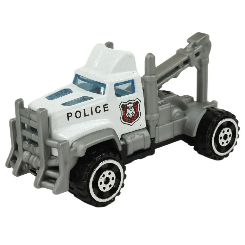 World of Trucks: Rendőrségi kisautó többféle változatban 7cm kép 2