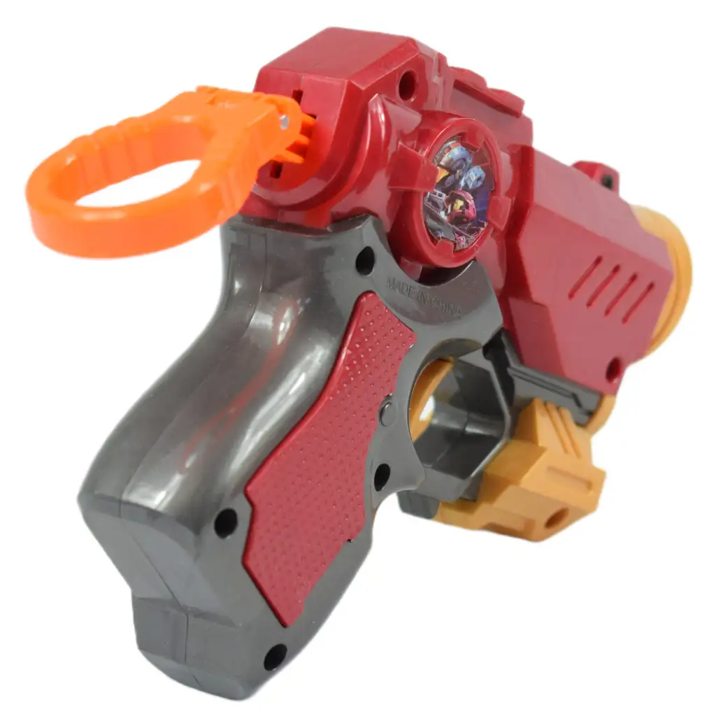 Cool Soft Bullet Gun: Kisméretű szivacslövő fegyver töltényekkel piros színben 14cm kép 4