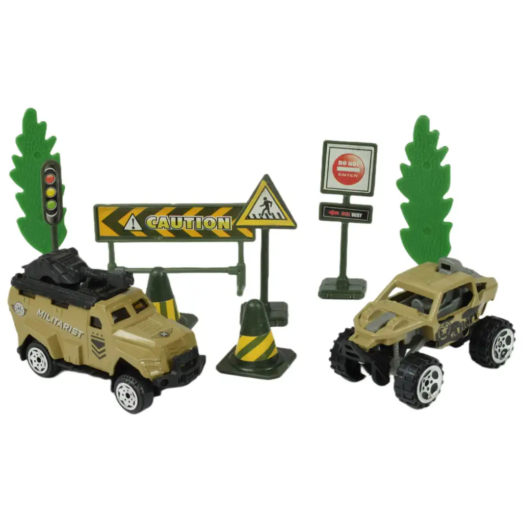 Super Army: Katonai játékszett járművekkel és kiegészítőkkel többféle változatban 1db kép 10