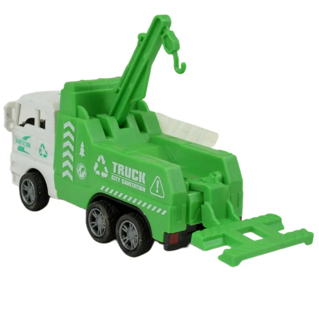 City Truck: Hulladékszállító kamion többféle változatban 12cm kép 10