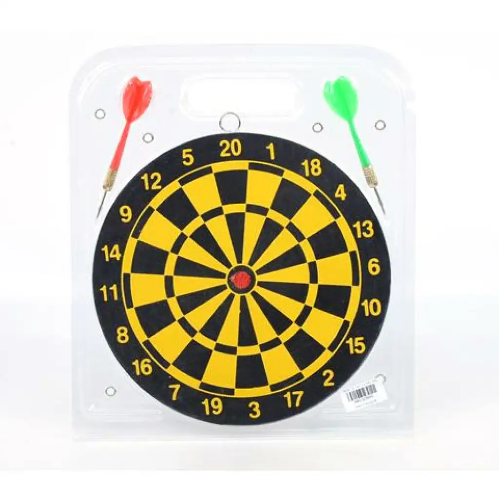 Fa darts tábla nyilakkal 23cm kép 1