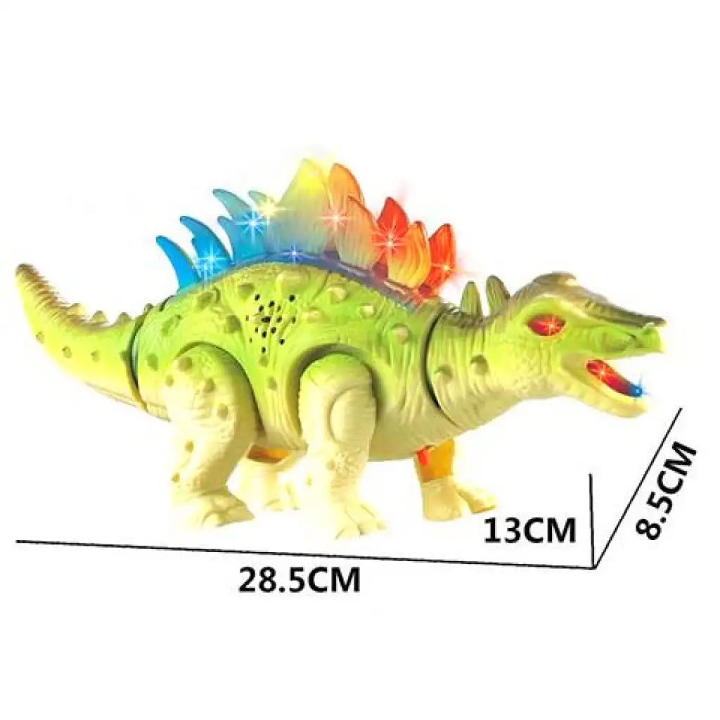Sétáló sztegoszaurusz robot 28,5cm kép 2