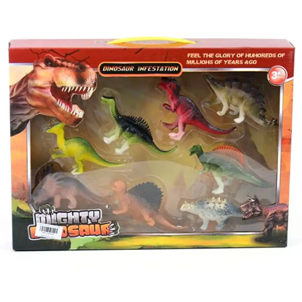 8db-os dinoszaurusz figura szett kép 1